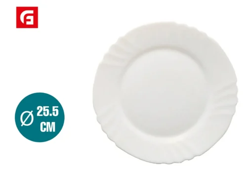 Plato 255 cm llano ebro