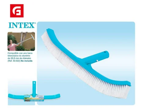 Cepillo curvado para piscina