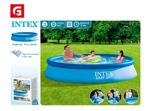 Piscina easy set 366x76cm