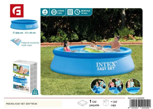 Piscina esay set 305x76cm