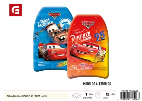 Tabla natacion 28 x 44 x 4cm cars