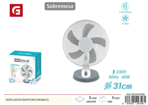 Ventilador escritorio